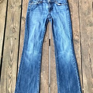 7 For All Mankind Bootcut Jeans- 28